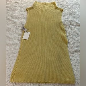 NWT Yellow Aritzia Wilfred Durandal sweater
